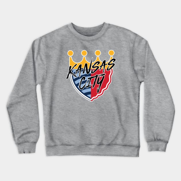 Kansas City Sports Crewneck Sweatshirt by bellamuert3